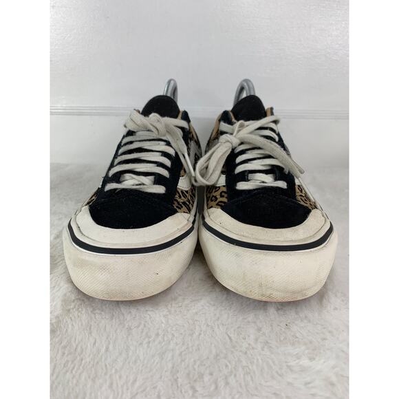 Vans Decon UltraCush Leopard Cheetah Suede Shoes Women’s Size 8.5 - Picture 2 of 8